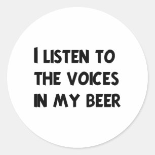 Lustige Barkeeper-T - Shirts und Geschenke Runder Aufkleber