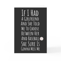 Lustige Baseball-Karten Teenager-Junge Sport Für I