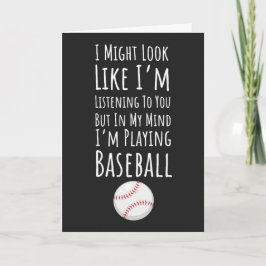 Lustige Baseballkarten Sportler Team Fänger Karte