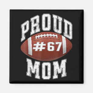 Lustige Basketball-Mama 67 Meme Stolz Mama Design Magnet