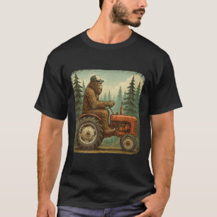 Lustige Bauernherrenhemden Traktor Rancher Bauer P T-Shirt