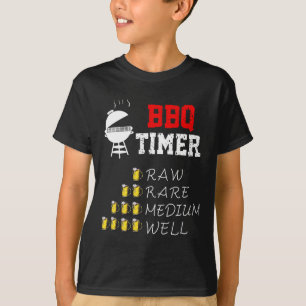 Lustige BBQ-Kunst für Männer Frauen, die Fleisch g T-Shirt