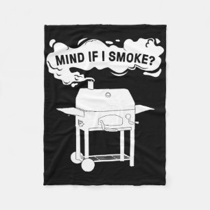 Lustige BBQ-Kunst für Männer Frauen Grillen von Fl Fleecedecke