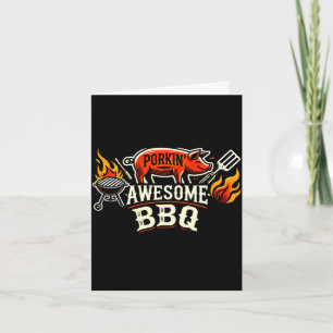 Lustige BBQ-Raucher-Fleischräucherwerkzeuge für Mä Karte
