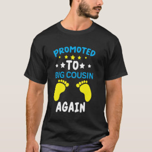 Lustige Beförderung zum großen Cousin erneut  Baby T-Shirt
