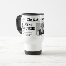Lustige benutzerdefinierte Rentenzeitung