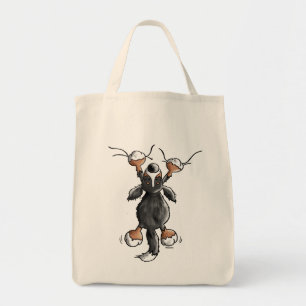 Lustige Bernese Gebirgshundebudget-Tasche Tragetasche