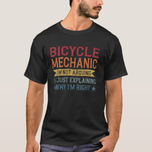Lustige Berufs Zitat Fahrrad Mechaniker T-Shirt