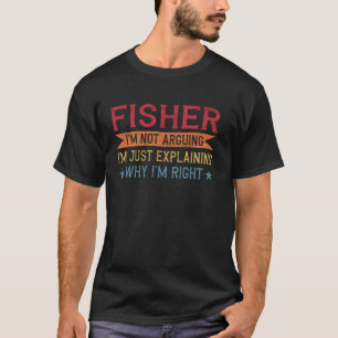 Lustige Berufsbezeichnung Fischer T-Shirt