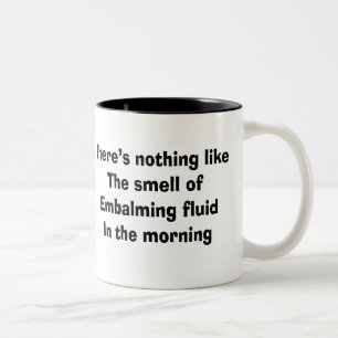 Lustige Bestattungsunternehmer-Geschenke Zweifarbige Tasse