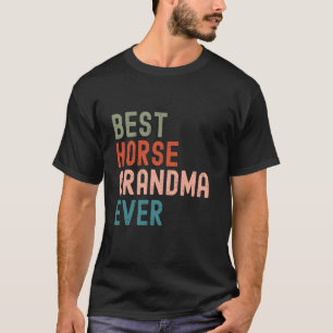 Lustige beste Pferd Oma jemals Essential Vintage R T-Shirt