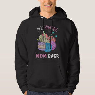 Lustige beste strickende Mutter aller Zeiten häkel Hoodie