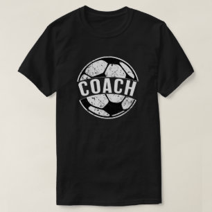 Lustige beunruhigte Fußball-Trainer-Shirtmänner T-Shirt