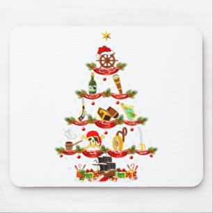 Lustige Bewertung Xmas-Beleuchtung Bewertung Weihn Mousepad