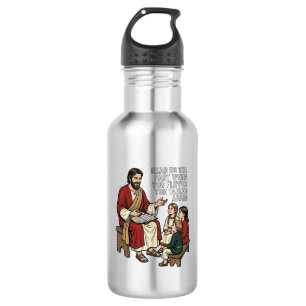 Lustige Bibelgeschichte Vintage-Religionslehrer-Sh Edelstahlflasche