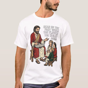 Lustige Bibelgeschichte Vintage Religiöser Lehrer- T-Shirt