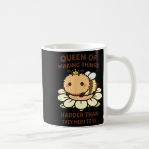 Lustige Bienenkönigin Liebhaber Meme kawaii lustig Kaffeetasse