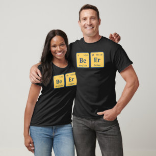 Lustige Bier Periodensystems-Tabelle Bier T-Shirt