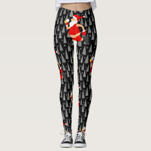 lustige Biersanta-Klasse Leggings