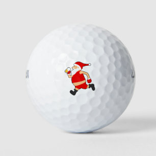 lustige Biersanta-Weihnachten Golfball