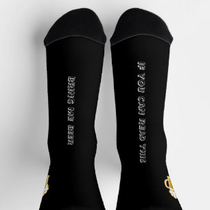 Lustige Biersocken für Männer Socken