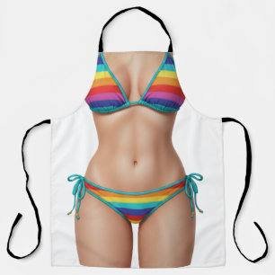 Lustige Bikini-Grill-Schürze – BBQ-Geschenk Schürze