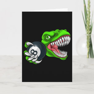 Lustige Billard T-Rex Kunst Billard Pool P Karte