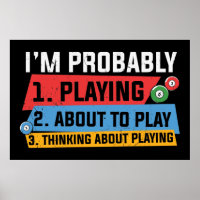lustige Billiards liebt Wortkunst