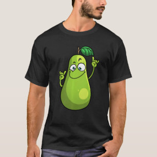 Lustige Birne S für Männer Frauen Gartenarbeit Veg T-Shirt