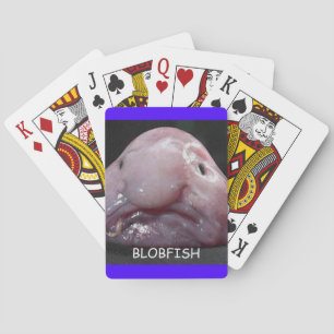 Lustige Blobfish hässliche Fisch-Spielkarten Spielkarten
