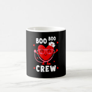Lustige Boo Boo Crew Valentinstag Krankenschwester Kaffeetasse