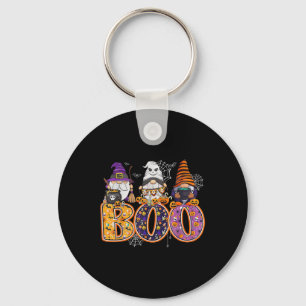 Lustige Boo Hexe Sipders Kürbisse Frohes Halloween Schlüsselanhänger