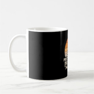 Lustige Boote & Mädchen segeln Segelboot Retro Kaffeetasse
