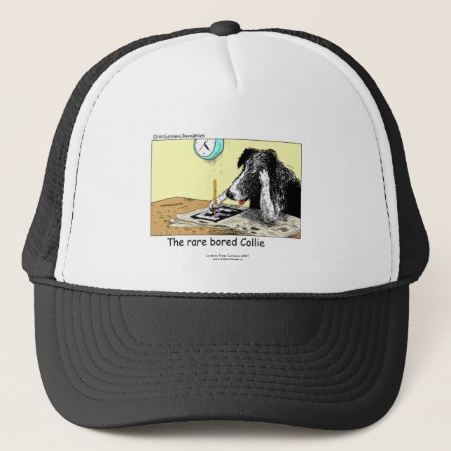 Lustige Border Collie Mütze (Vorderseite)
