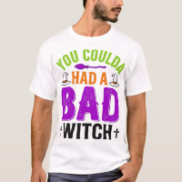 Lustige Böse Hexe Halloween Zitat Vektor Design_1