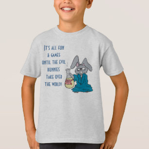 lustige böse Wissenschaftlerin, die die Welt überh T-Shirt