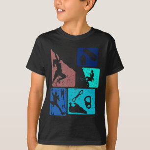 Lustige Boulderer Kletterer Enthusiasten Männer Fr T-Shirt