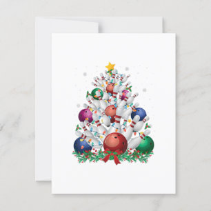 lustige Bowling Weihnachten Weihnachten Weihnachte Einladung