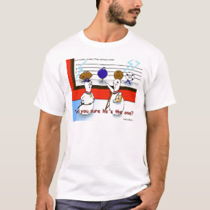 Lustige Bowlingkugel Polizeiaufgebot T-Shirt
