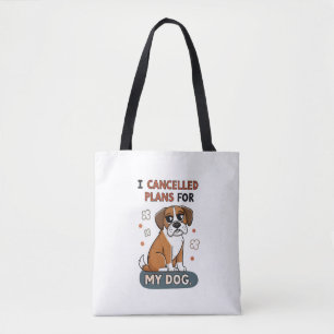 Lustige Boxer-Hund-Zitat-Cartoon-Illustration