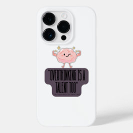 Lustige Brain Power Bekleidung für Überdenker Case-Mate iPhone 14 Pro Hülle