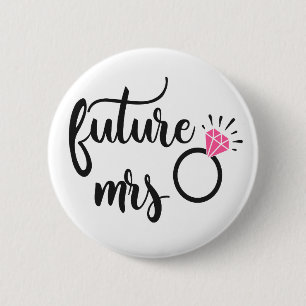 Lustige Braut Frau Hochzeit Brautparty Verlobung Button