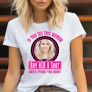 Lustige Braut Junggesellinnenabschied Party T-Shirt