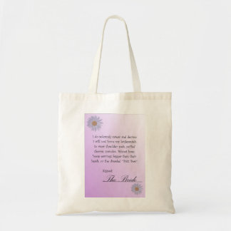 Lustige Brautjungfern-Vertrags-Taschen-Tasche Tragetasche