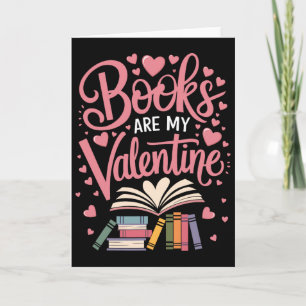 Lustige Bücher sind mein Valentins-Bibliothekar Bu Karte
