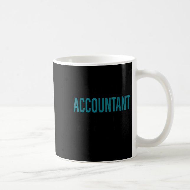 Lustige Buchhalter-Definition Rechnungswesen Kaffeetasse (Rechts)