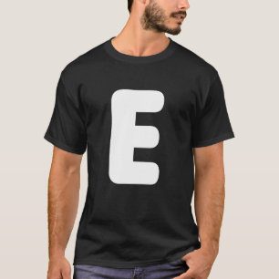 Lustige Buchstaben E Gruppen Familien-Outfit für H T-Shirt
