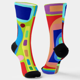 Lustige, bunte und trendige Crew Socken