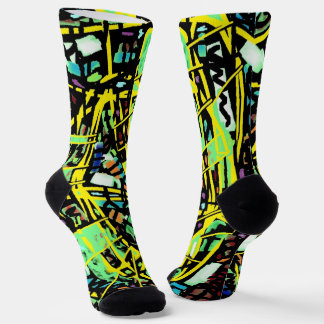 Lustige, bunte und trendige Crew Socken für Damen