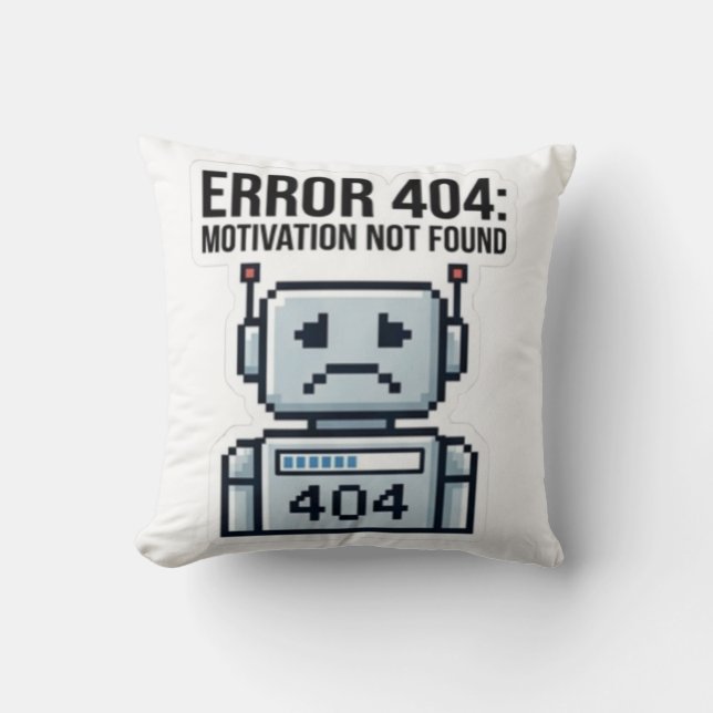 Lustige Büro-Dekoration für Programmierer Kissen (Vorderseite)